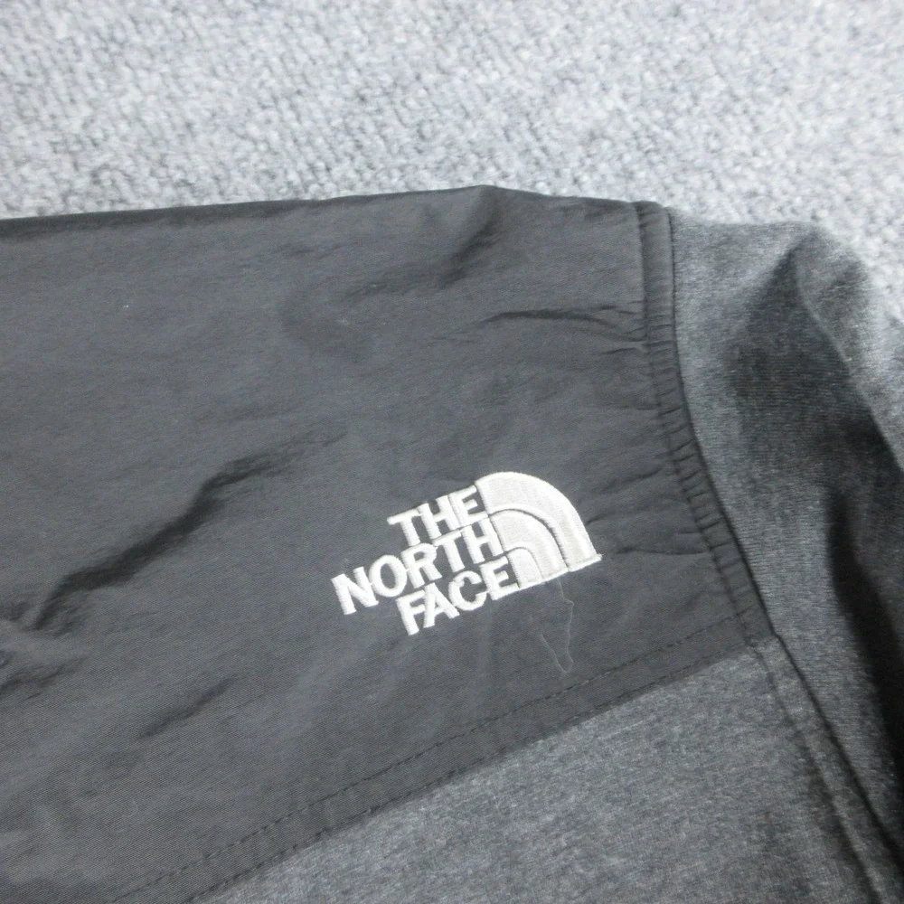 Vintage The North Face Jacket Mens XL Gray Steep Tech Hooded Fleece Ski 90s